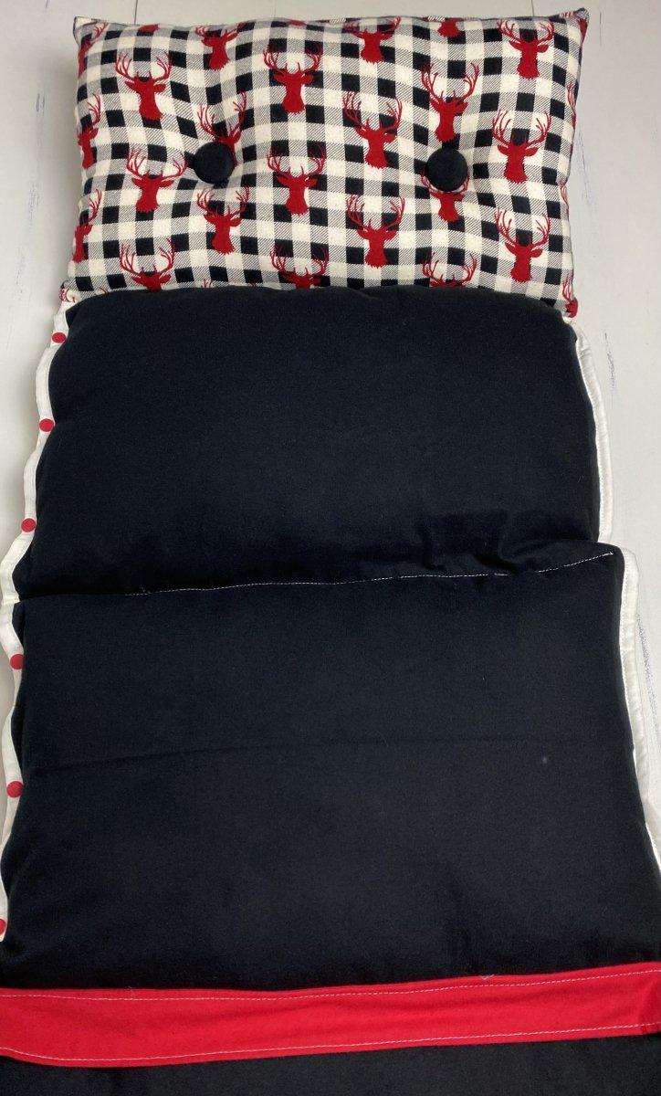 Nap Mat - Deer on Buffalo Plaid - The Southern Nest