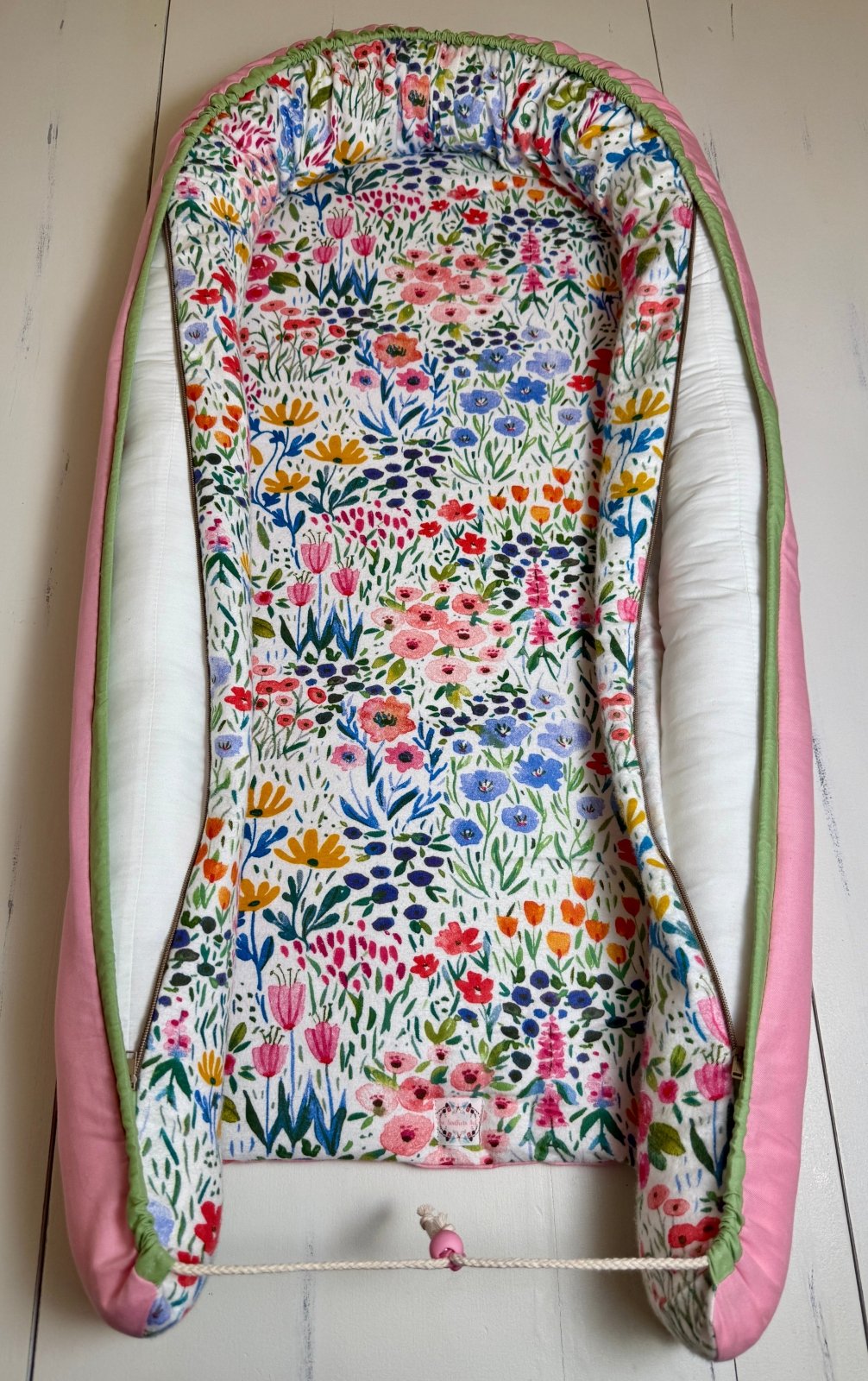 XL Baby Nest - Painted Wildflowers - The Southern Nest