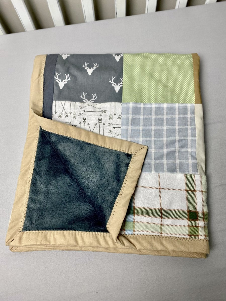 Crib Quilt- Farmhouse - The Southern Nest