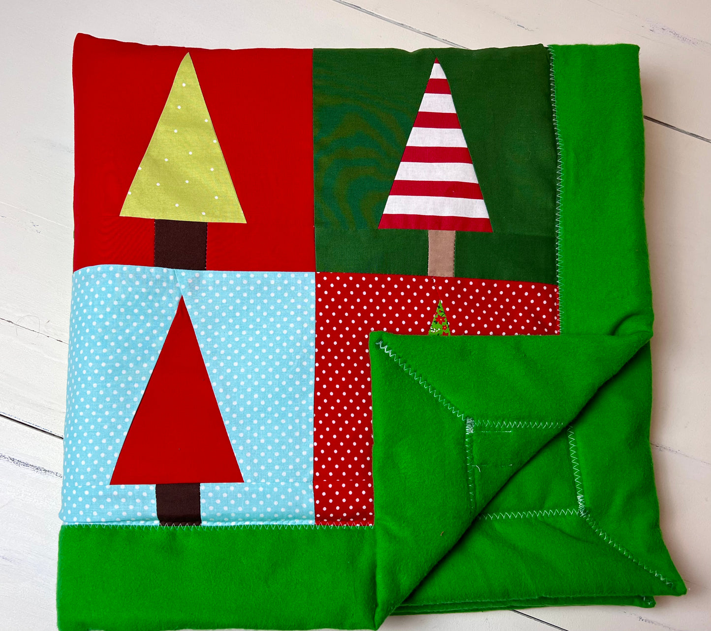Baby Quilt- Oh, Christmas Tree
