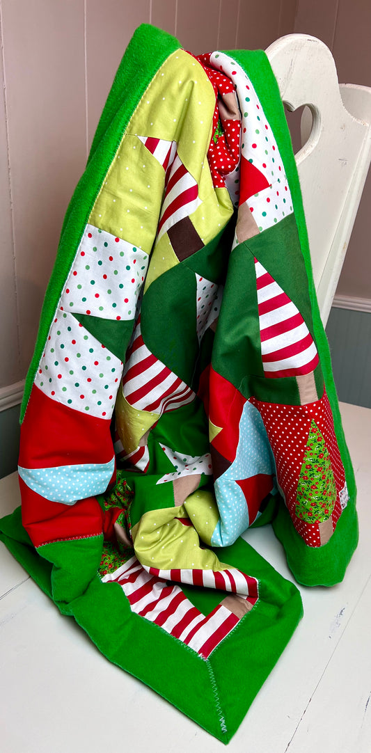Baby Quilt- Oh, Christmas Tree