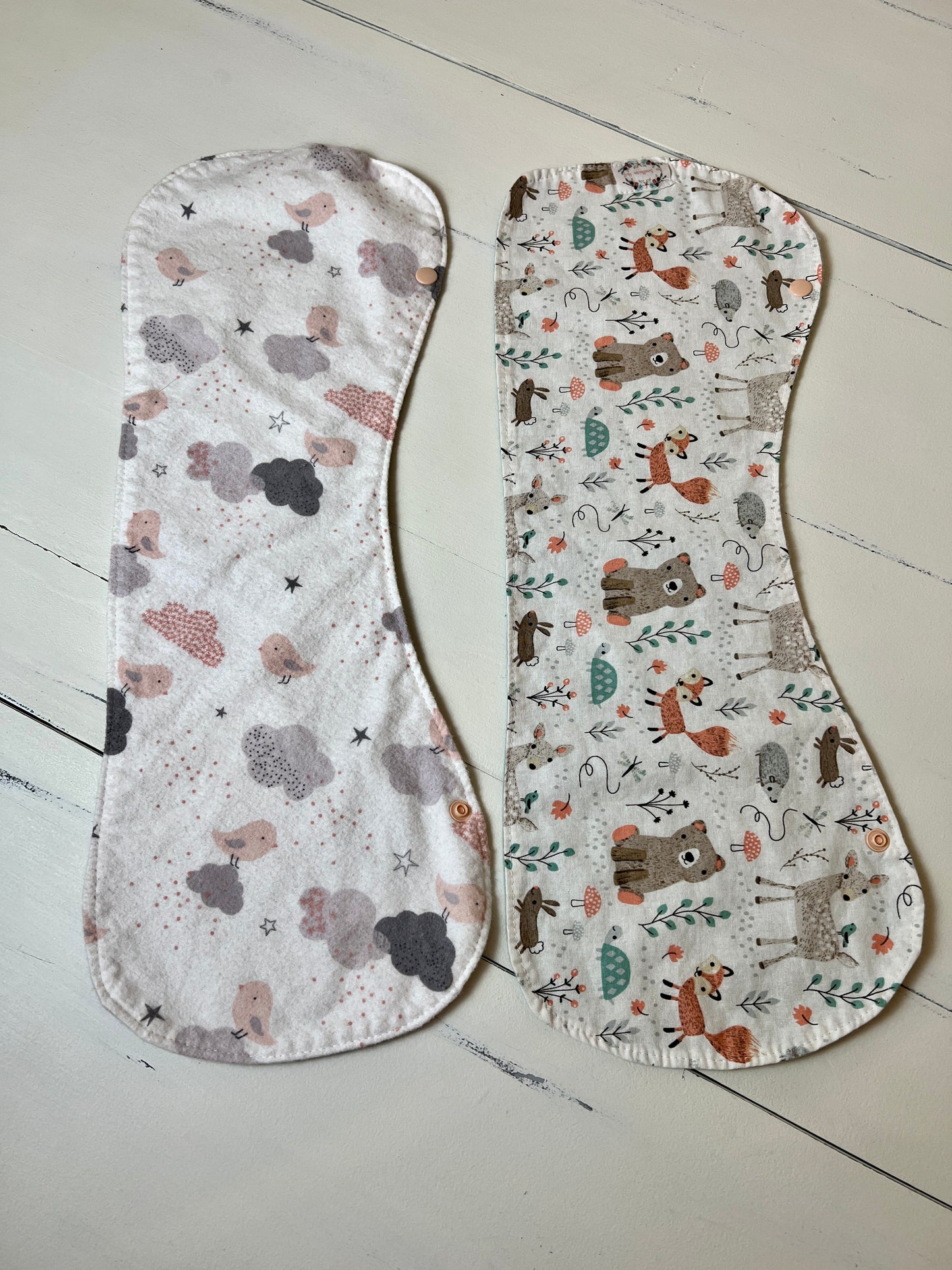 Burpy Bibs- Boho Woodland