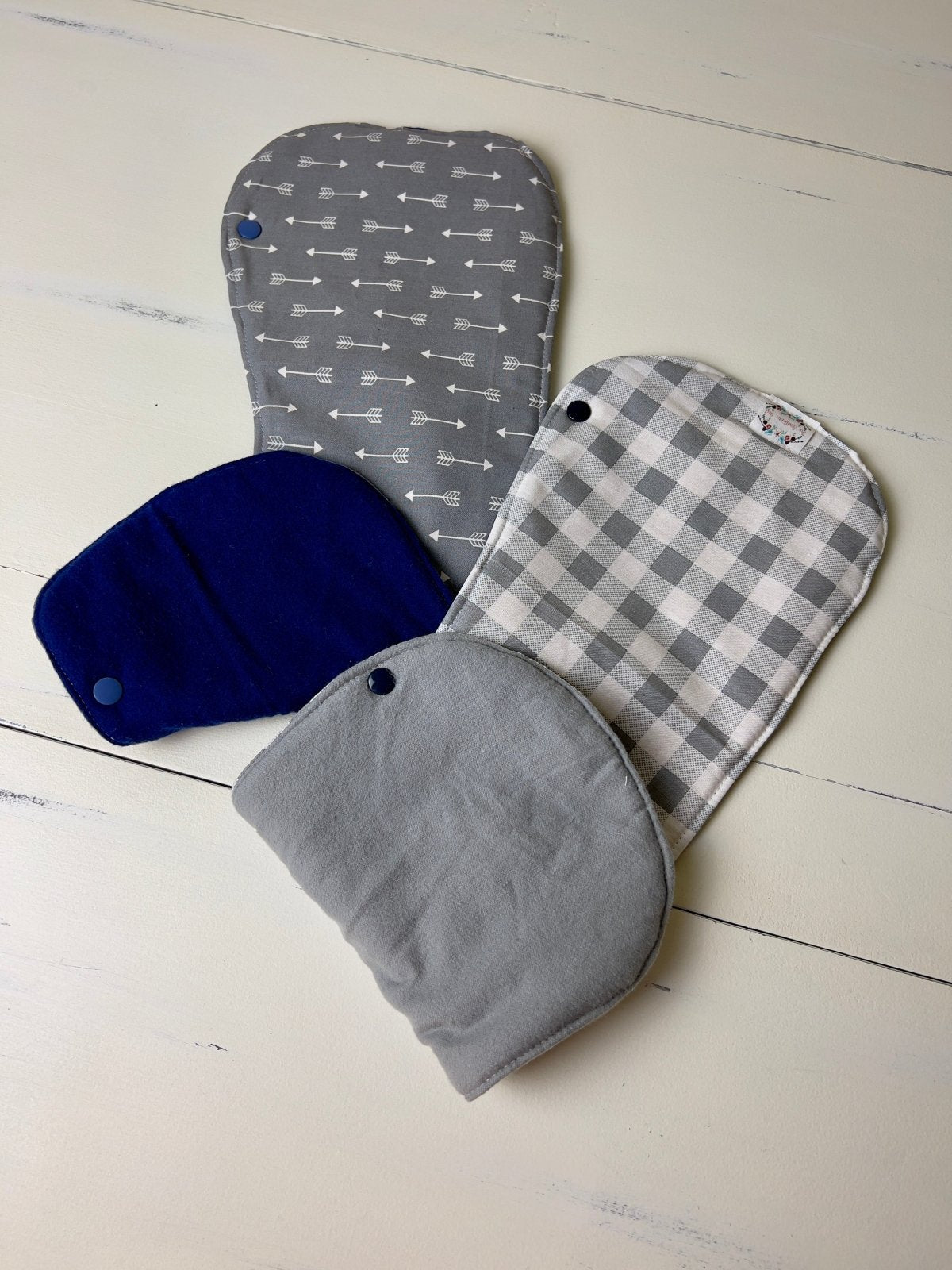 Burpy Bibs- Arrows and Gingham - The Southern Nest