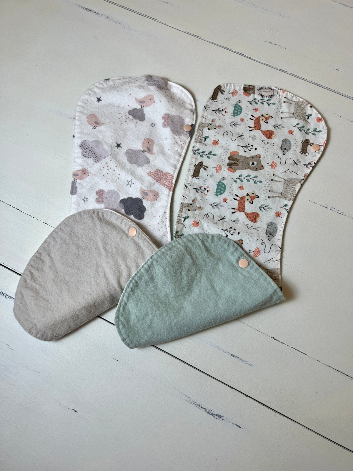 Burpy Bibs - Boho Woodland - The Southern Nest