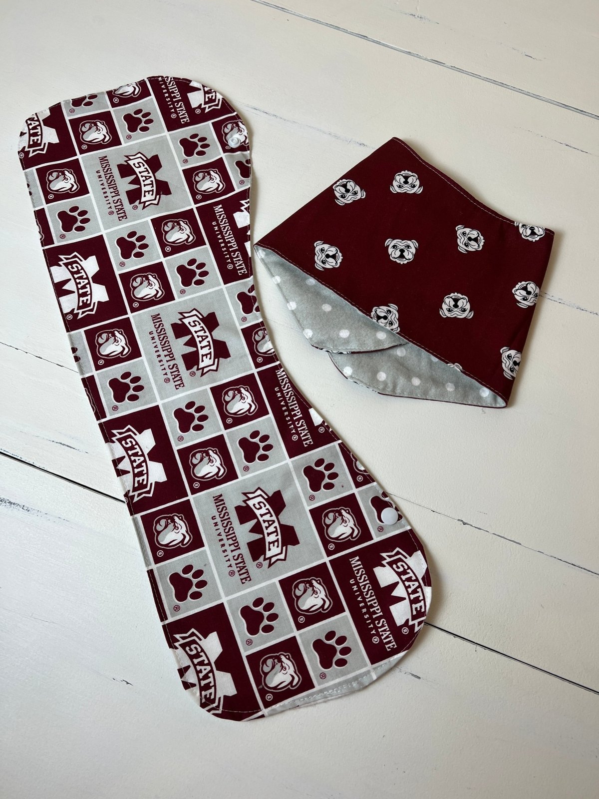 Burpy Bibs - MSU Dawgs and Dots - The Southern Nest