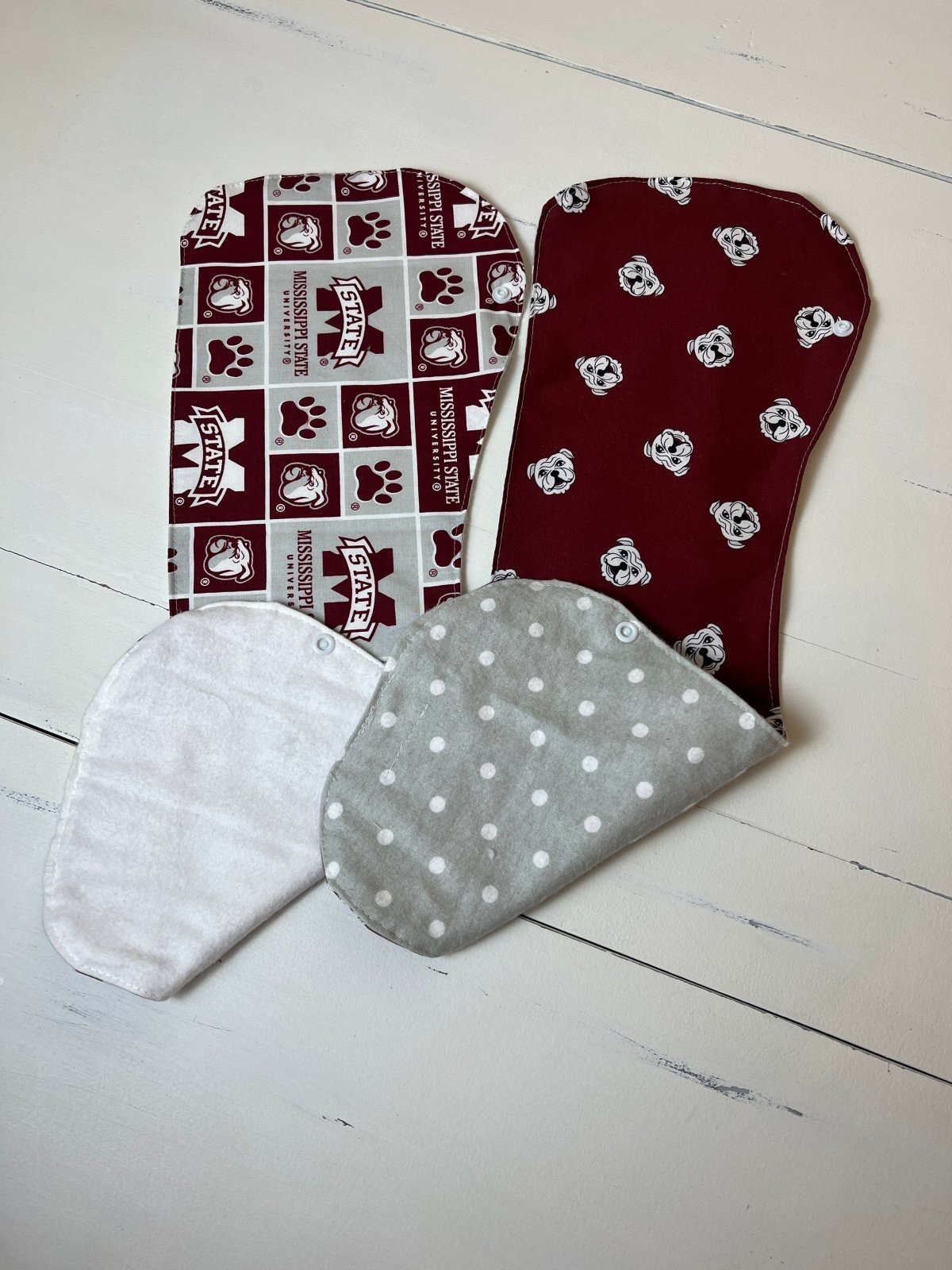 Burpy Bibs - MSU Dawgs and Dots - The Southern Nest