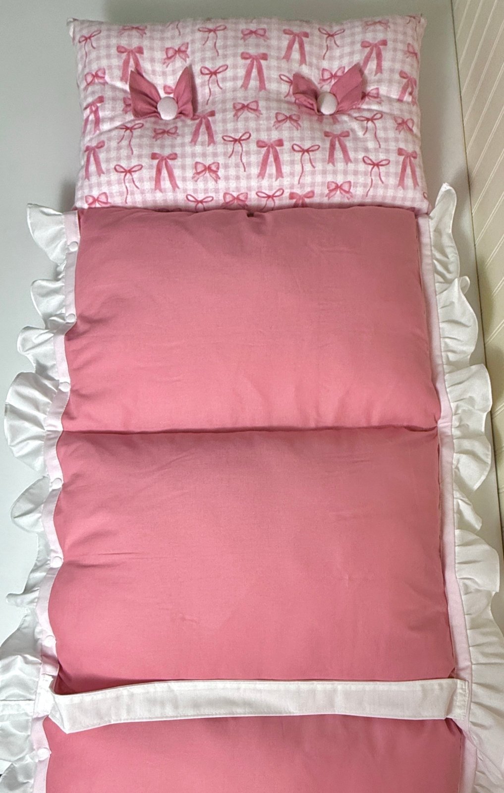 Nap Mat- Bows on Gingham - The Southern Nest