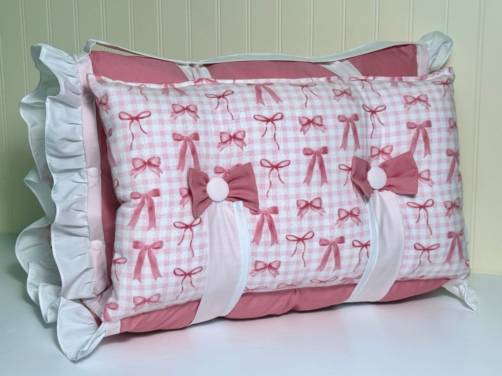 Nap Mat- Bows on Gingham - The Southern Nest