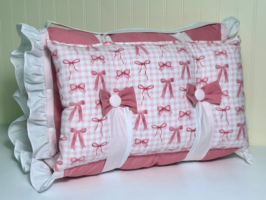 Nap Mat- Bows on Gingham - The Southern Nest