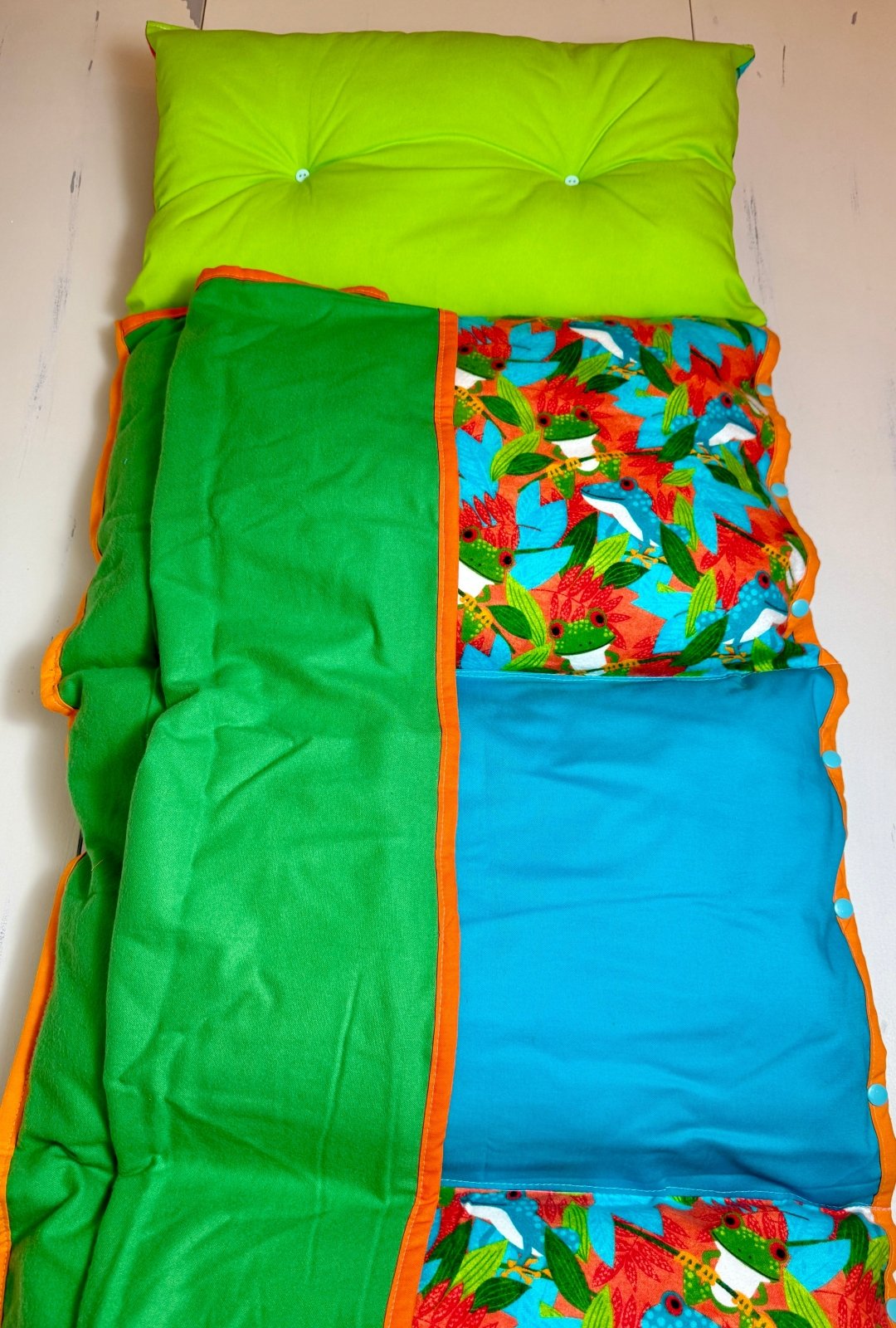 Nap Mat - Jungle Frogs - The Southern Nest