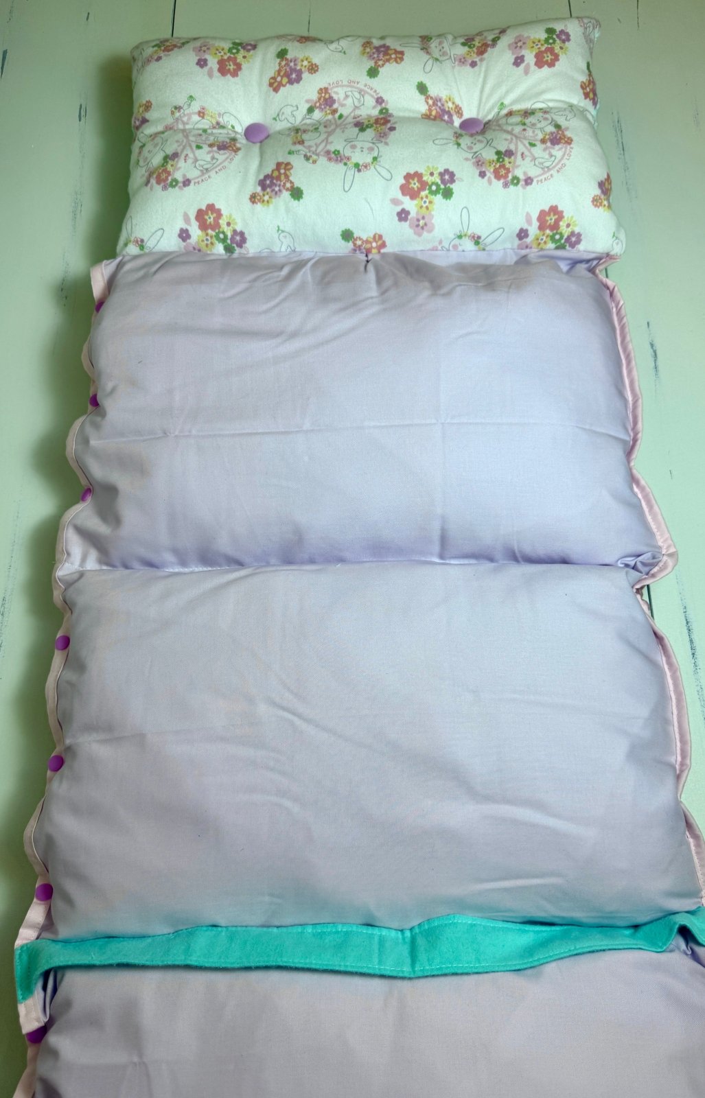 Nap Mat - Peace, Love, and Bunnies - The Southern Nest