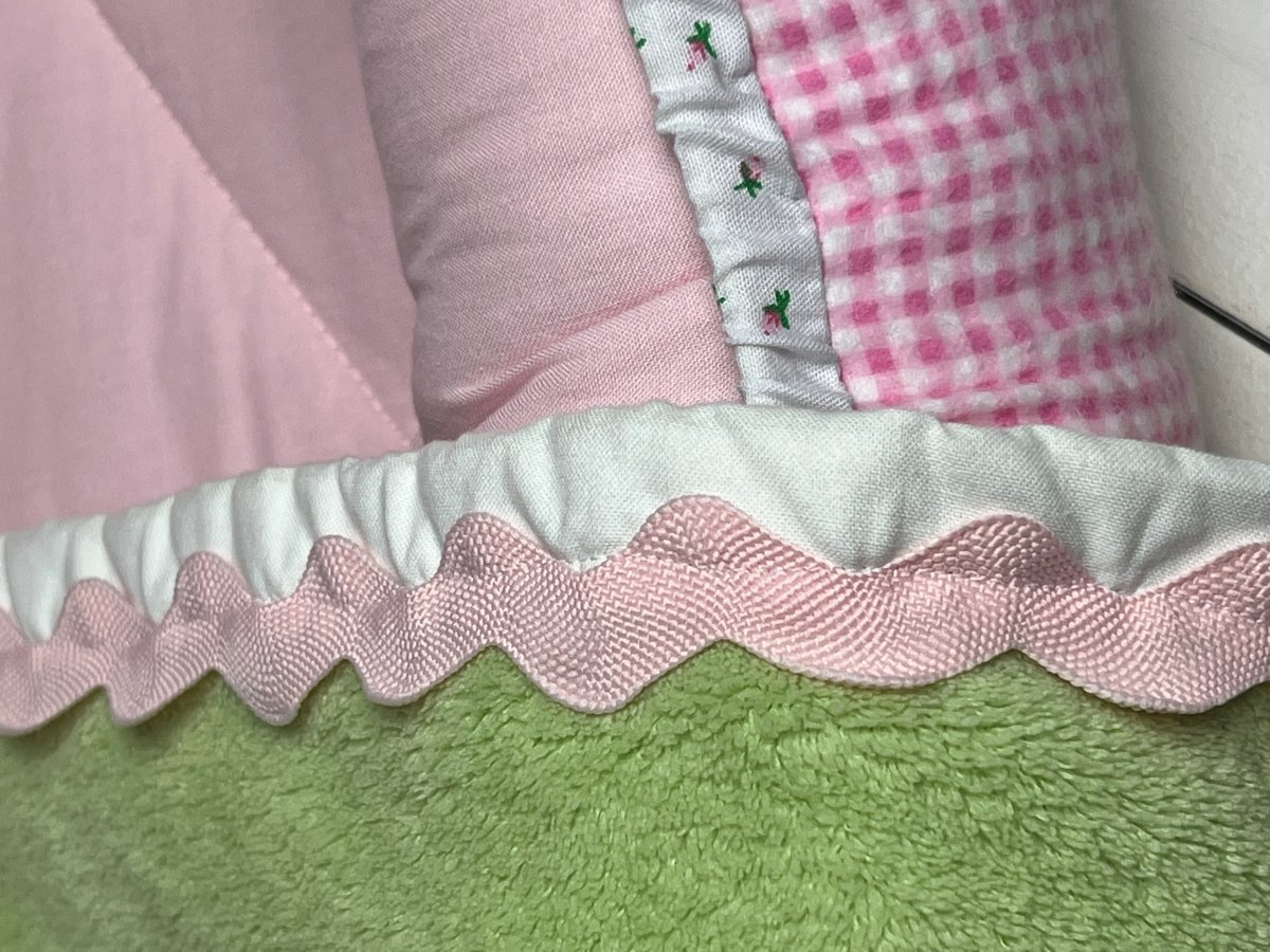 Baby Nest- Pink Gingham  - The Southern Nest