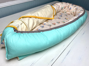Baby Nest- Sail Boats and Bunnies - The Southern Nest