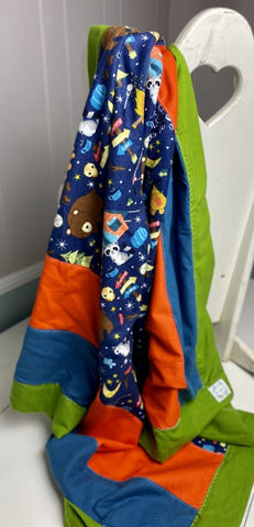 Baby Quilt- Camping Buddies - The Southern Nest