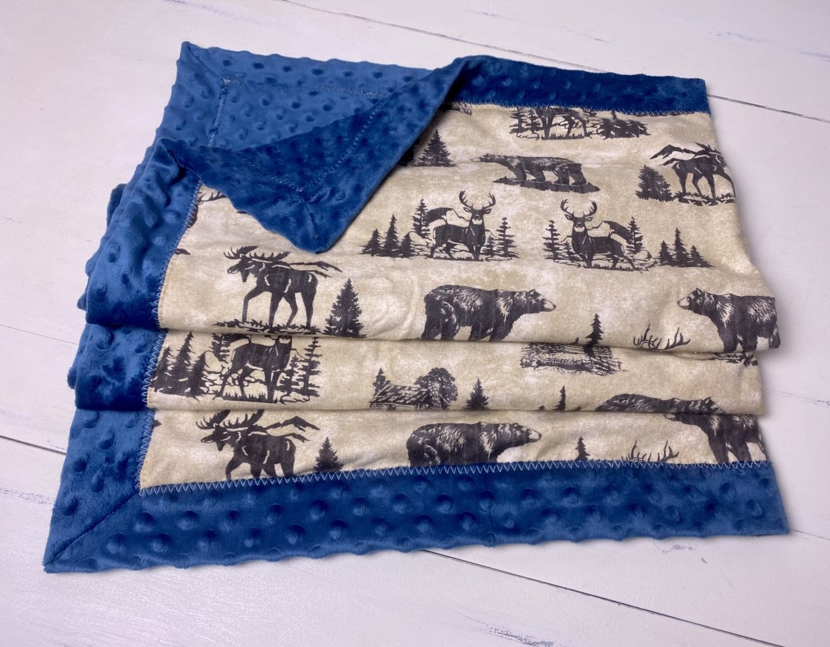 Baby Quilt- Mountain Animals - The Southern Nest