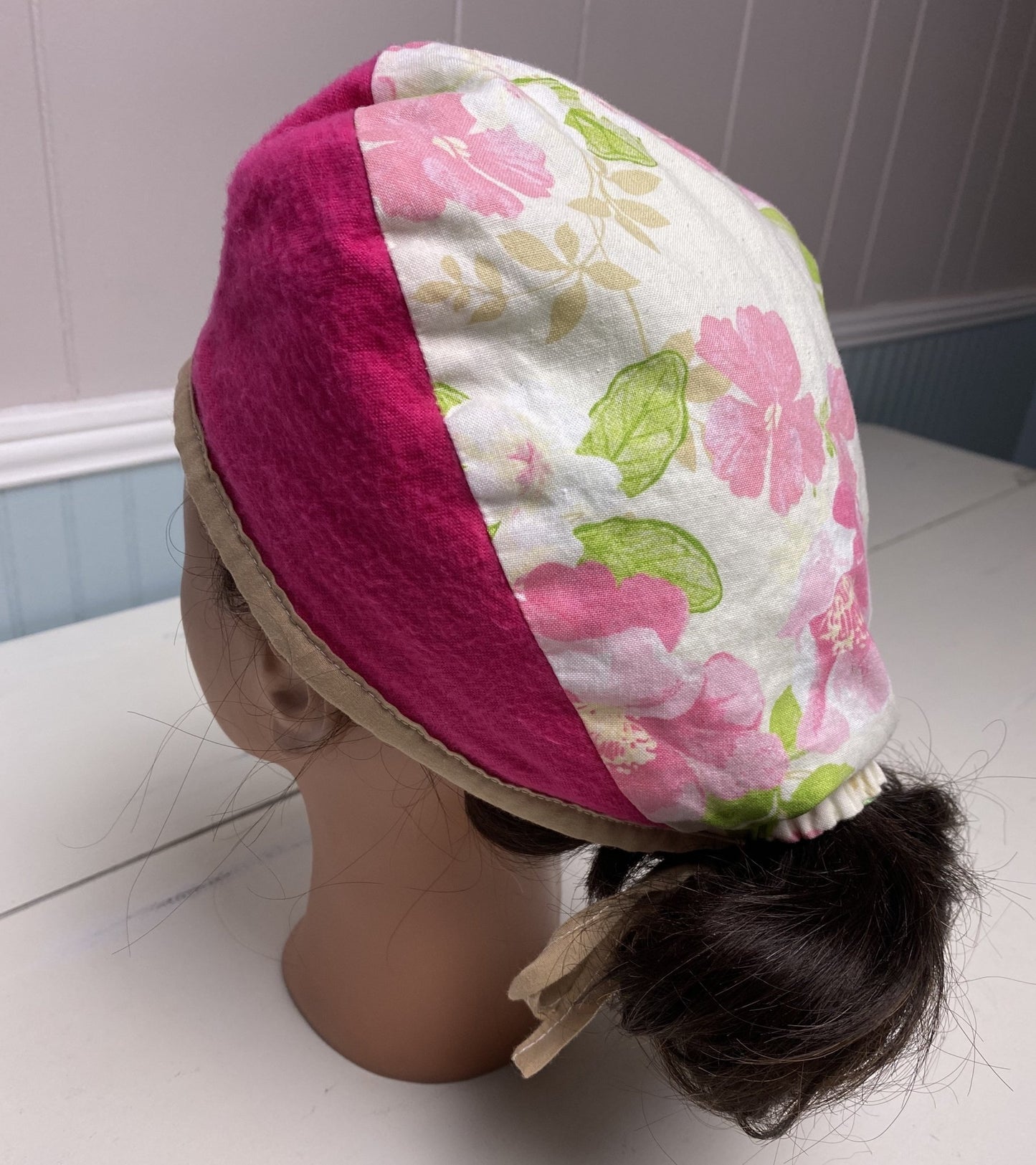 Basic Scrub Cap- Spring Floral - The Southern Nest