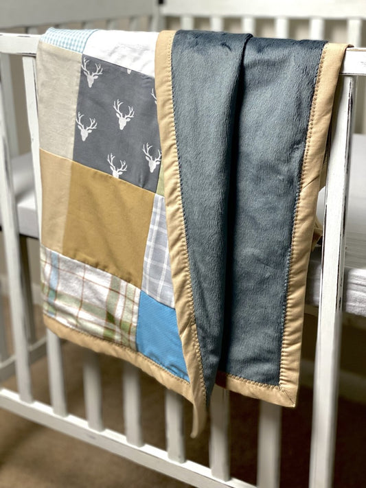 Crib Quilt- Farmhouse - The Southern Nest