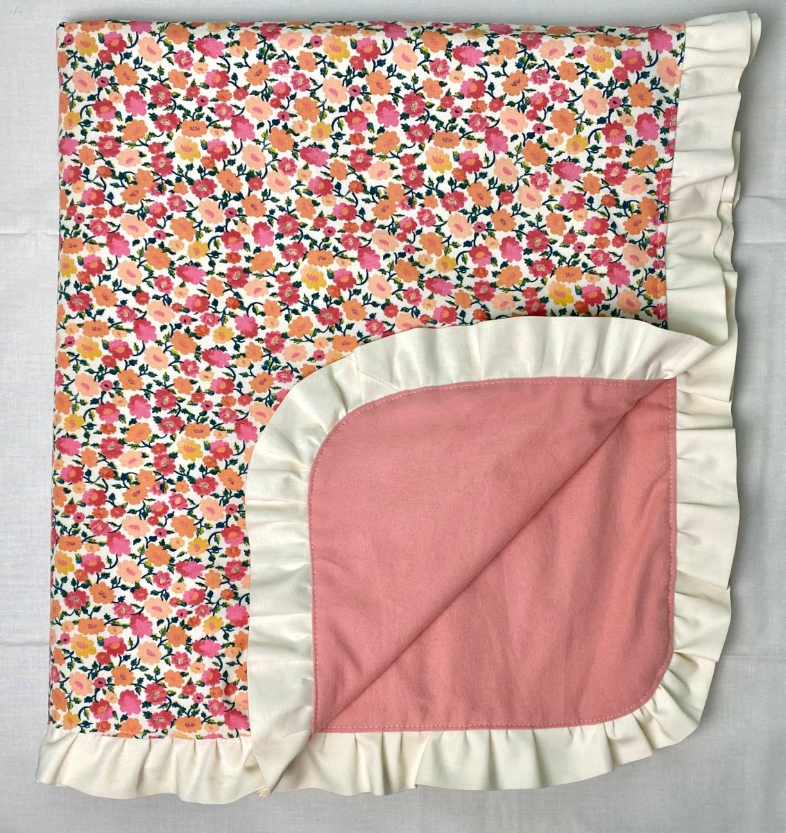 Crib Quilt- Vintage Floral - The Southern Nest