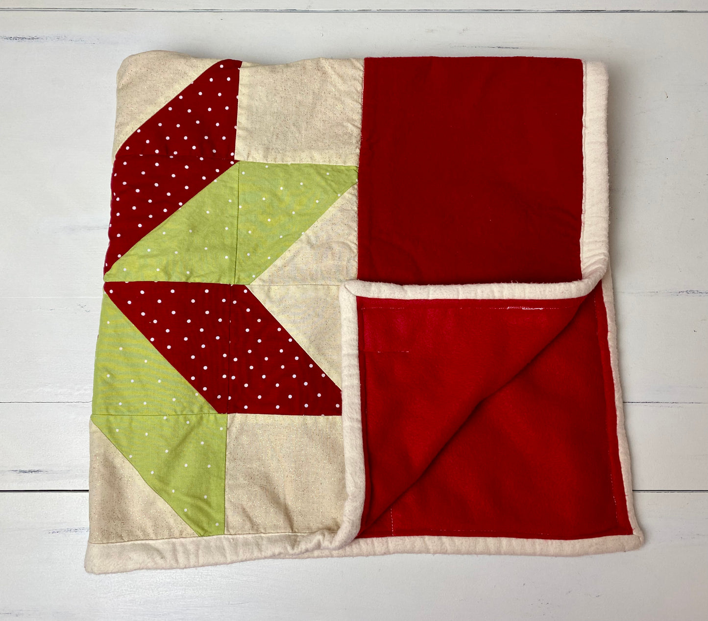 Baby Quilt- Christmas Stars