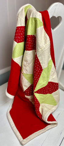 Baby Quilt- Christmas Stars