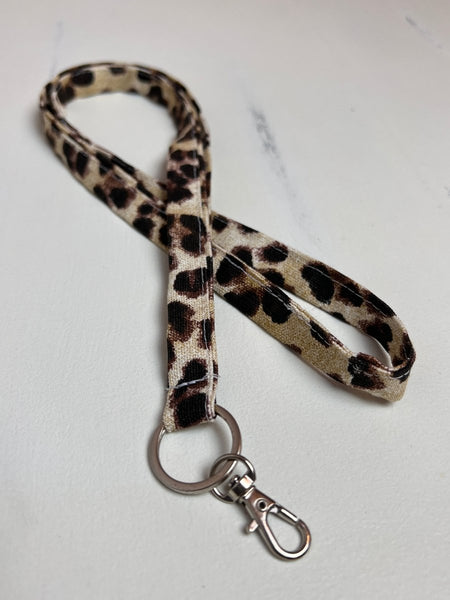 Lanyard- Cheetah Print - The Southern Nest