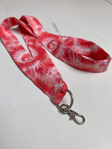 Lanyard- Red Tie Dye - The Southern Nest
