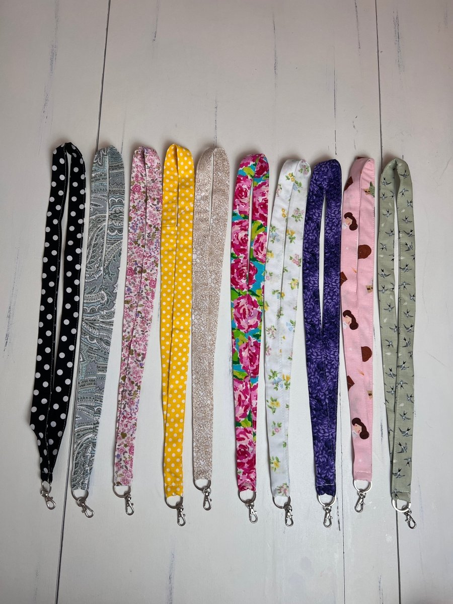 Lanyard- Sunshine Polka Dots - The Southern Nest